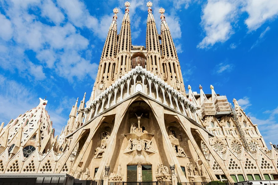 சகர்டா ஃபேமிலியா உரையாடல் சீட்டு, at Basílica de la Sagrada Família, Barcelona