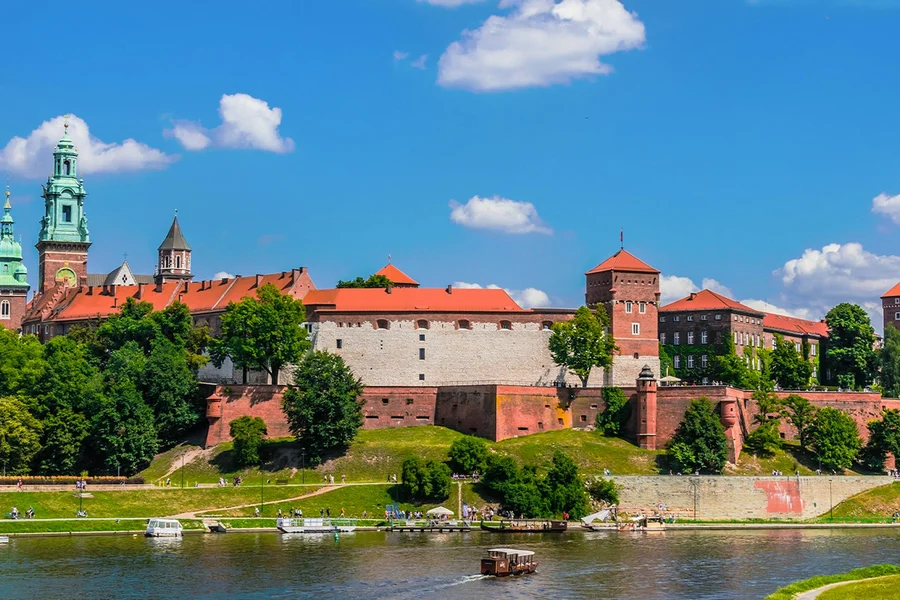 Krakow Vistula River Sightseeing Cruise, at Kraków, Poland, Krakow