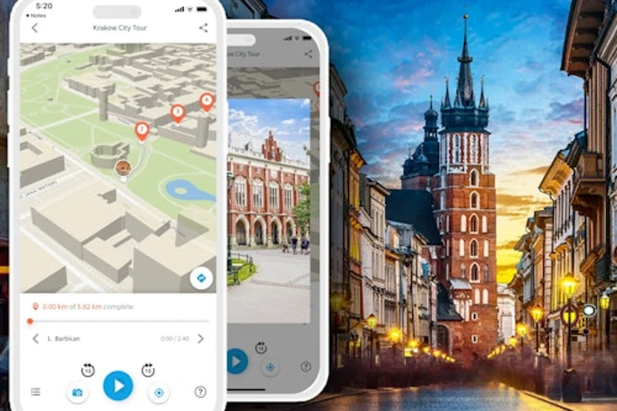 克拉科夫:TouringBee 提供的音频导览应用, Krakow