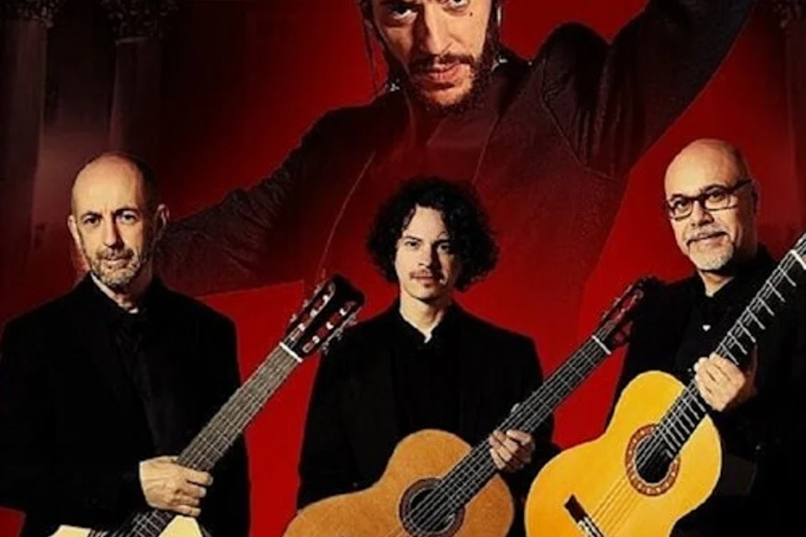 Barcelona: Guitar Trio & Flamenco Dans på Real Círculo, Barcelona