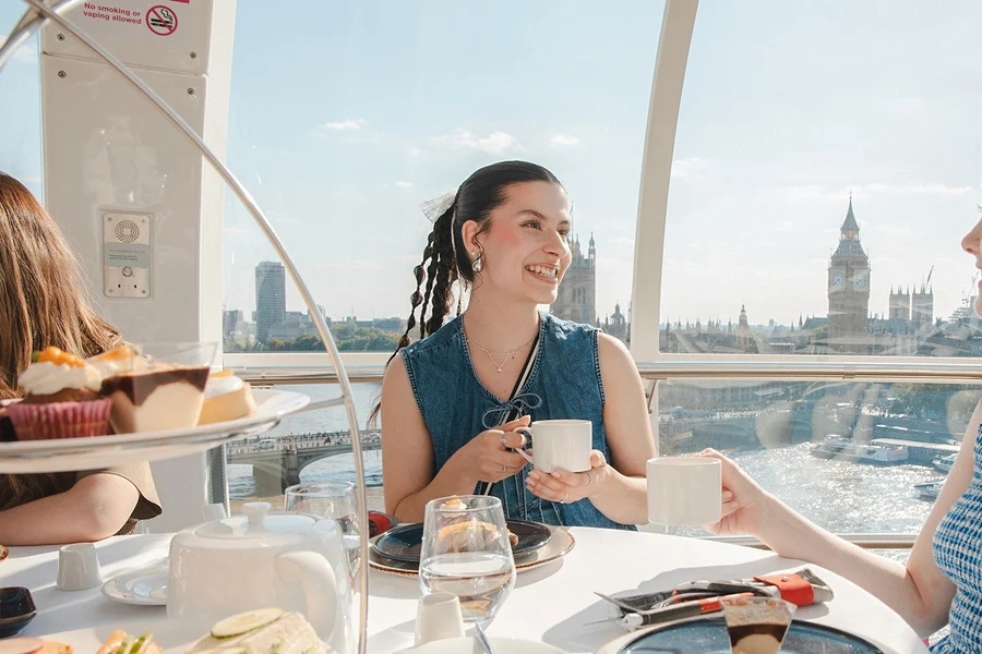 London Eye Afternoon Tea Experience, at London Eye Ticket Office, London
