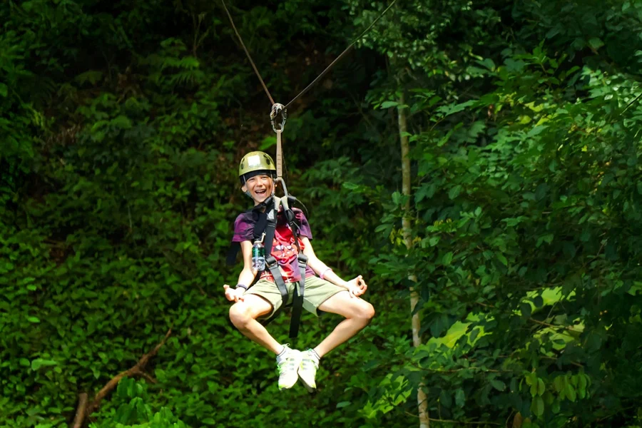 Flying Hanuman: 42 Platforms Zipline Adventure with Meal & Optional Transfers
, Phuket
