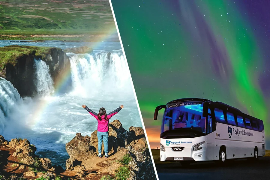 Reykjavik: Northern Lights & Golden Circle Full Day Trip, Reykjavik