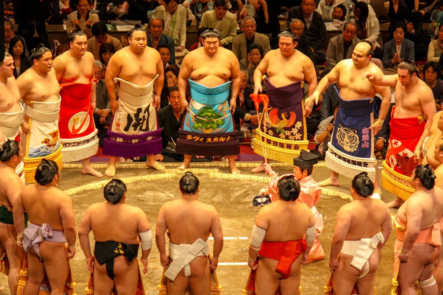 Fukuoka Sumo Tournament LIVE: Reserved Tickets & Private Guide at Fukuoka Kokusai Center (November), Fukuoka
