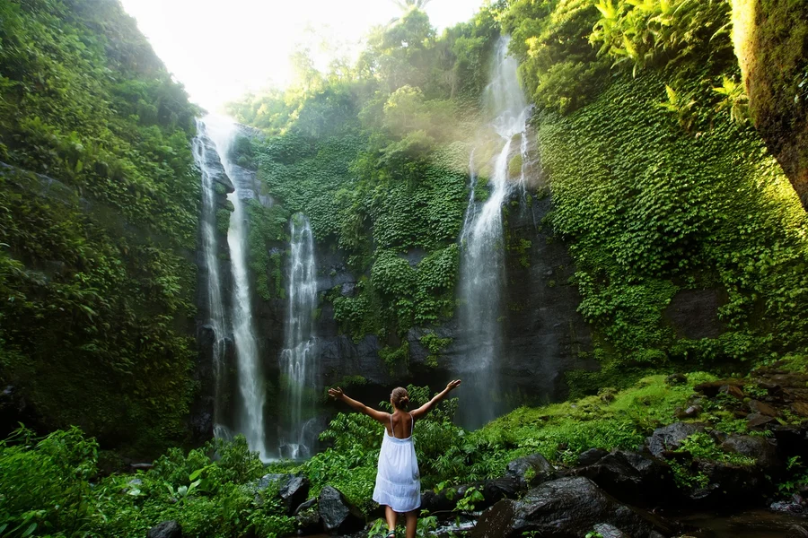Sekumpul Waterfall & Temple Small-Group Tour: Ulun Danu Bratan, Taman Ayun Temple, Bali