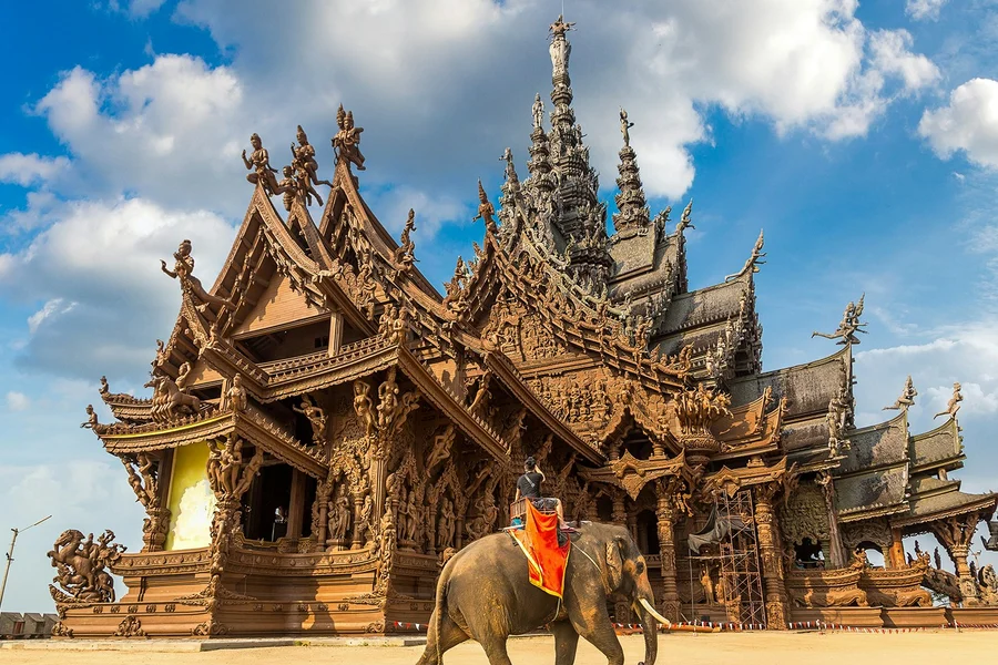 Tickets to The Sanctuary of Truth – World's Largest Wooden Castle, Pattaya