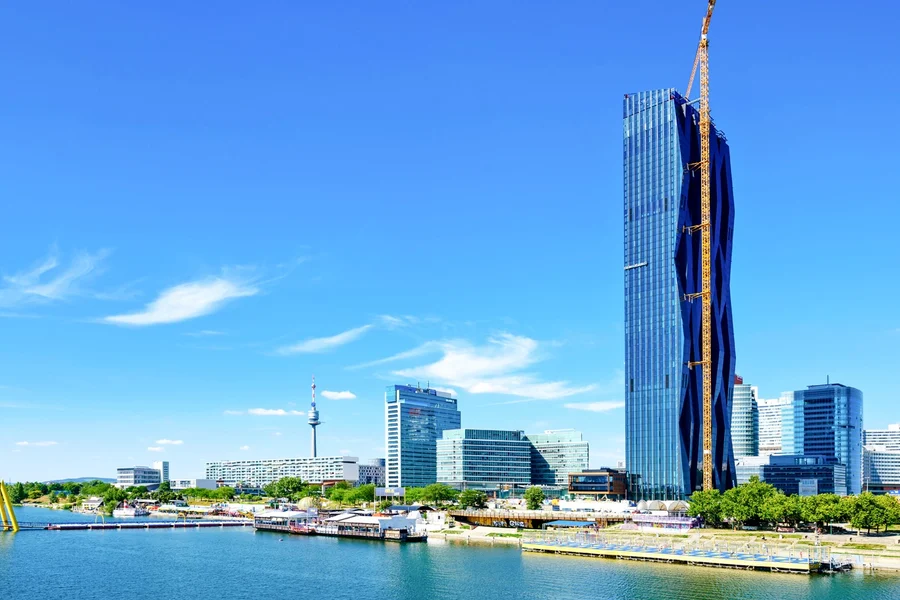 Panorama Cruise on Danube River, Vienna