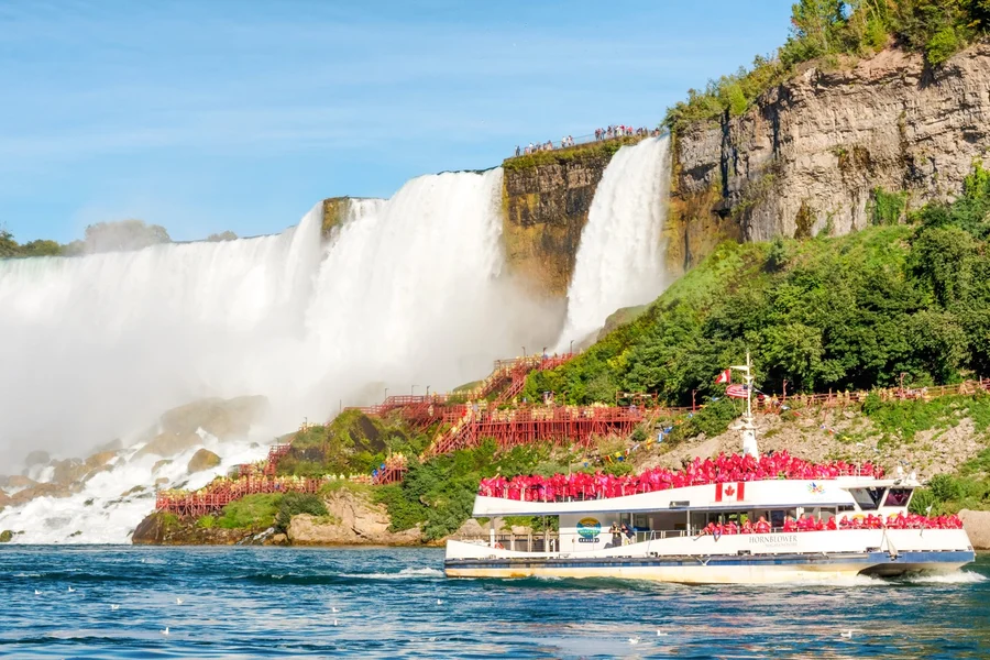 From Toronto: Niagara Falls Day Tour with Journey Behind the Falls and/or Hornblower Cruise, Niagara Falls