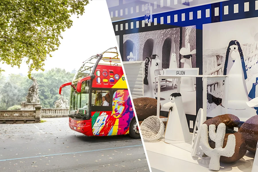 Combo: Turin Hop-on Hop-off Bus Tour + Lavazza Museum Tickets, Turin