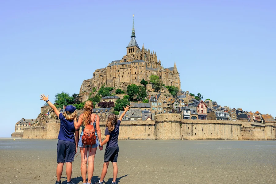 From Paris: Mont Saint-Michel Abbey Day Trip with Tickets & Audio Guide, Normandy