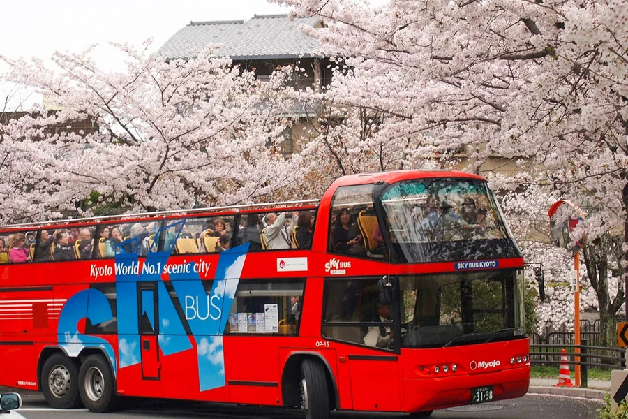 Sky Hop Bus: Kyoto Hop-On Hop-Off Bus Tour, at Kyoto, Japan, Kyoto