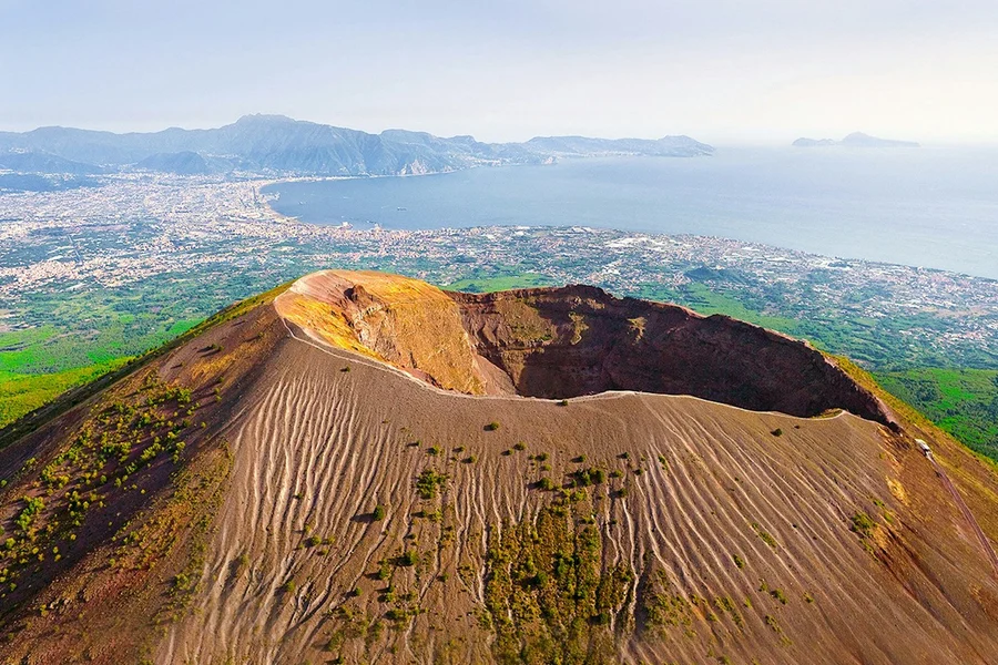From Pompeii: Mount Vesuvius Entry Tickets with Round-Trip Transfers, Naples
