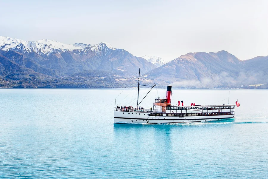 From Queenstown: TSS Earnslaw Lake Wakatipu Cruise, Queenstown
