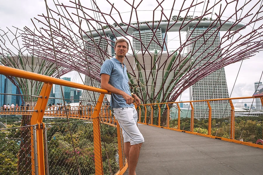 गार्डन्स बाय द बे में प्रोफेशनल फोटोशूट, Singapore