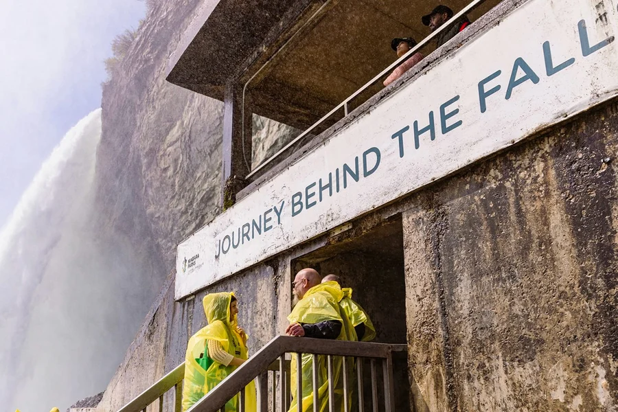 Niagara Falls (Canada) Hornblower Cruise, Journey Behind the Falls with Guided Tour, Niagara Falls