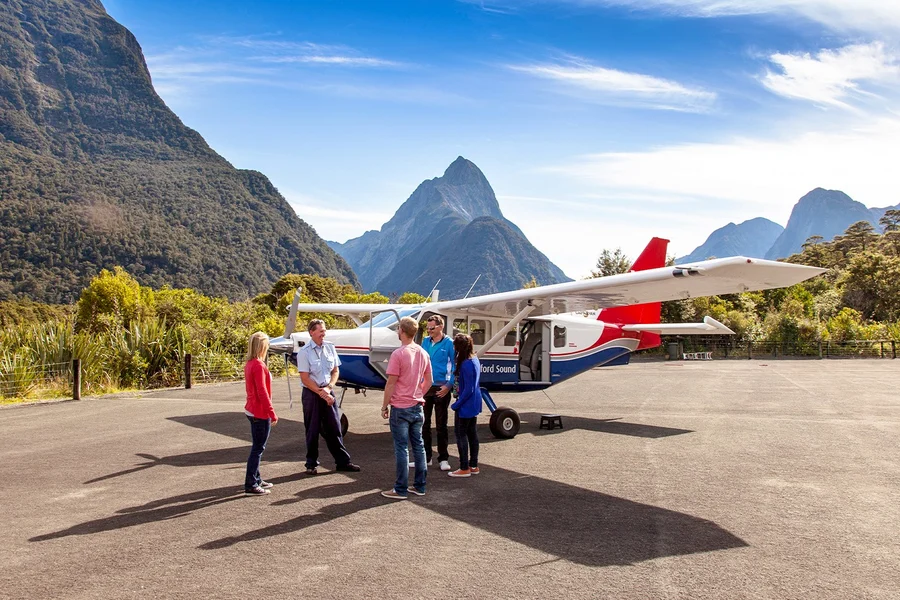 From Queenstown: Milford Sound Scenic Flyover & Cruise, at Queenstown, Milford Sound