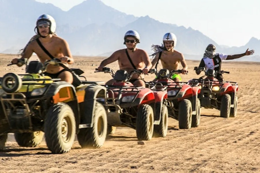 Hurghada: Guided Desert Safari + ATV, Buggy Car & Camel Ride + Dinner + Transfer, Hurghada