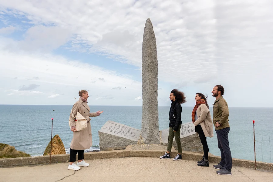 From Paris: WWII US D-Day Beaches Guided Tour with Optional Lunch, Normandy