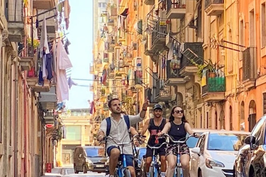 Barcelona: Private Bike Tour from Gaudi Houses to Barceloneta, Barcelona