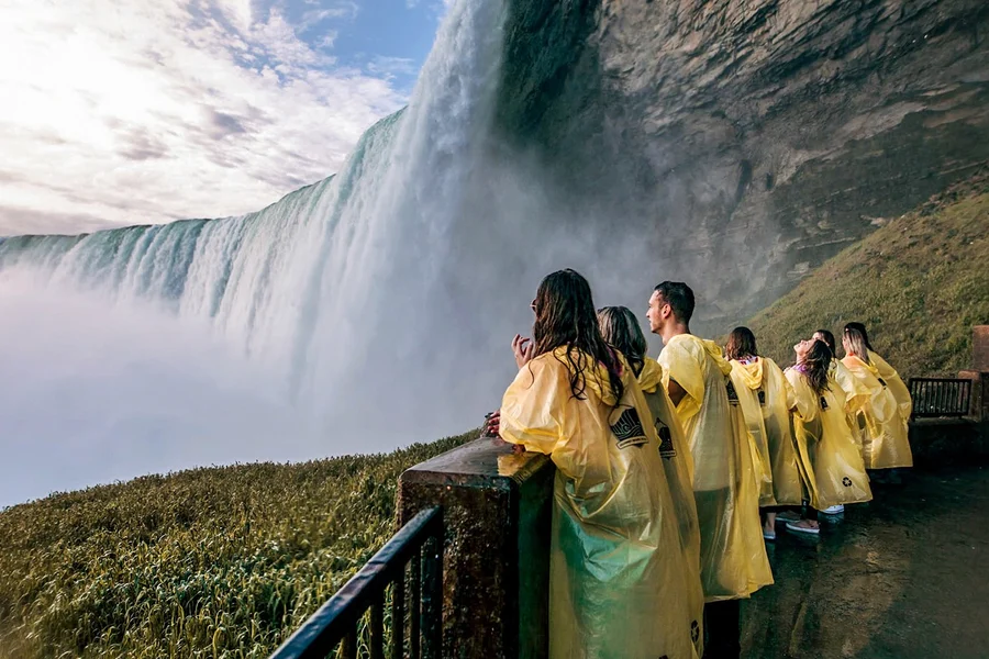 Niagara Falls (Canada) All-Inclusive Day Tour with Hornblower Cruise, Journey Behind the Falls & Skylon Tower, Niagara Falls