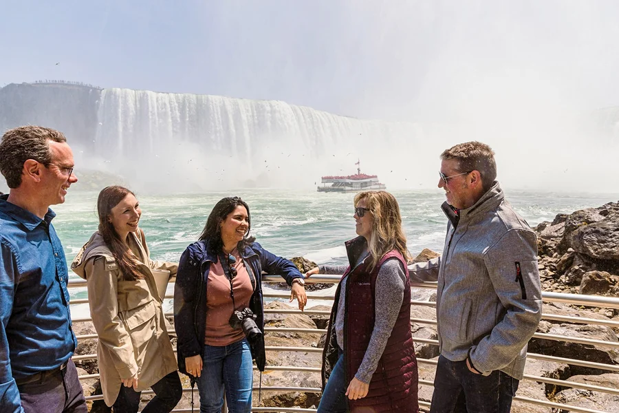 Semi-Private Day & Night Sightseeing Tour of Niagara Falls (Canada) with Cruise & Dinner, Niagara Falls