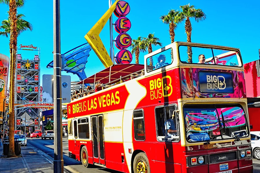 Big Bus: Las Vegas Hop-on Hop-off Bus Tour, at Your tour will begin and end at your hotel., Las Vegas
