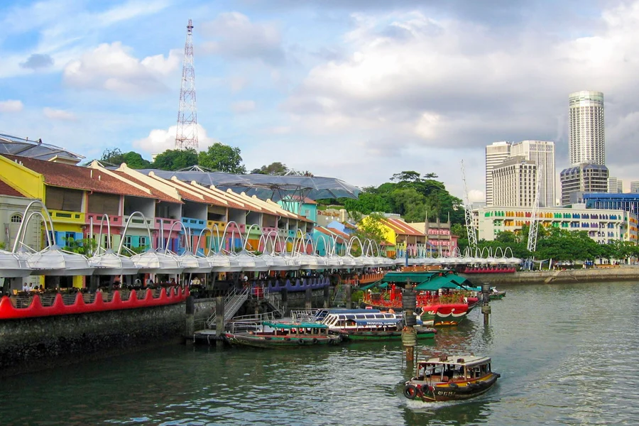 جولة إرشادية لمعالم مدينة سنغافورة على طول نهر سنغافورة وخليج مارينا, Singapore