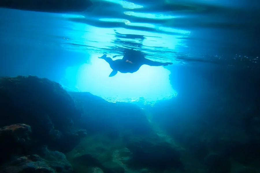Výlet lodí za šnorchlováním v Nea Makri, Athény, at Kanelakis Diving Experiences, Athens