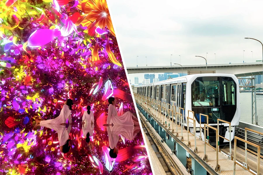 Combo: teamLab Planets TOKYO Tickets + Tokyo Subway Pass, Tokyo