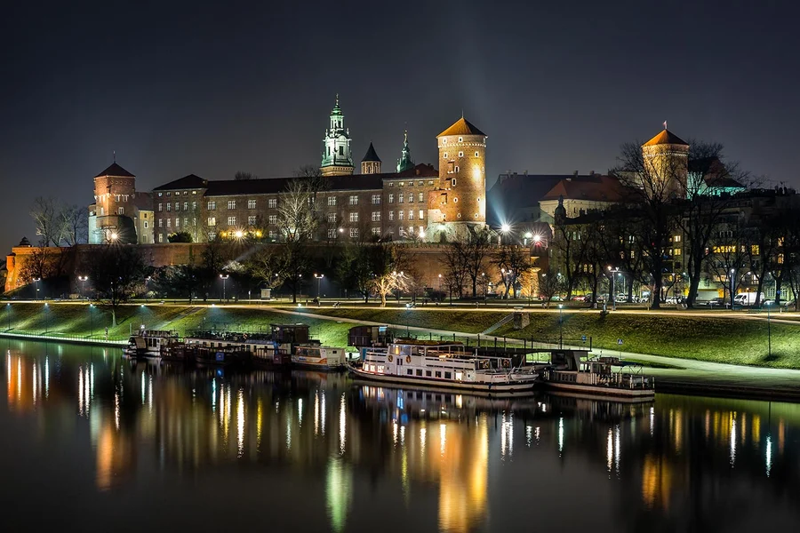 ナイトライト ヴィスワ川クルーズ, Krakow