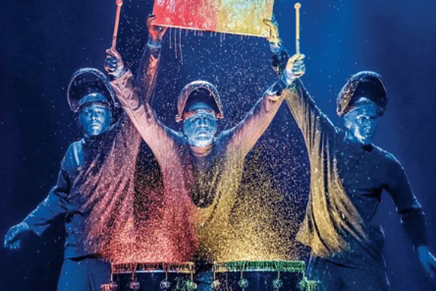 Blue Man Group, at LUXOR HOTEL & CASINO, Las Vegas