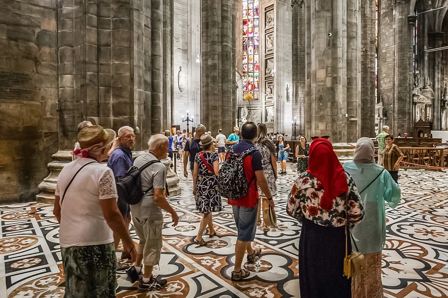 Milan in a Day: Downtown, Last Supper, & Cathedral Guided Tour with Museum Pass, at Piazza Luigi Cadorna n. 14, right side of the main entrance, Milan