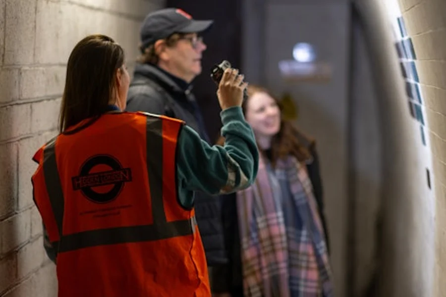 Holborn Londyn: Zwiedzanie ukrytej stacji metra z przewodnikiem, London