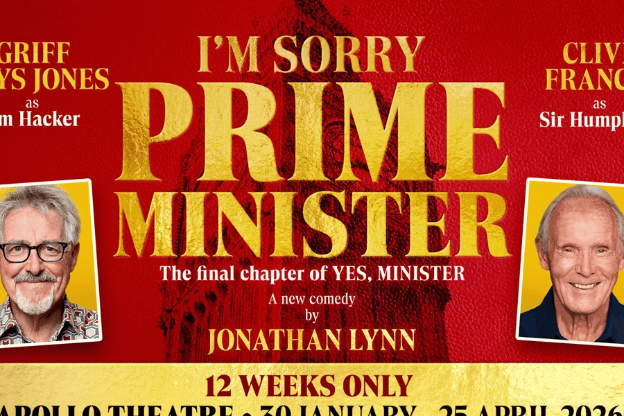 I'm Sorry, Prime Minister, at Apollo Theatre, London