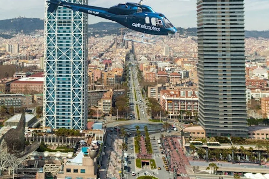Barcelona Coast Helicopter Flight, Barcelona
