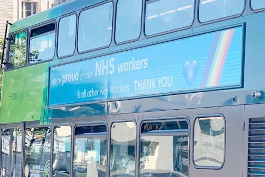 Liverpool: Bus between John Lennon Airport and Liverpool ONE Bus Station, Liverpool