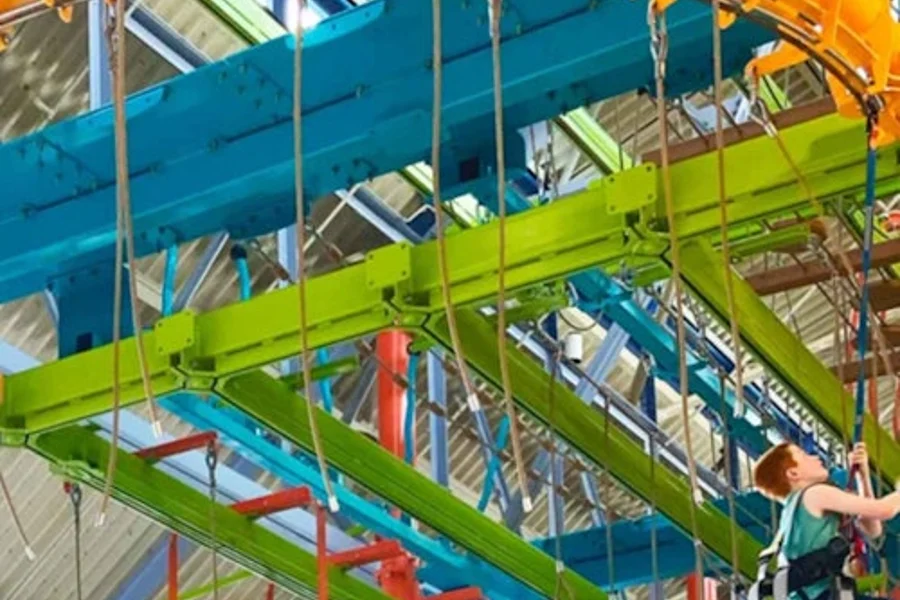 LiggettVille San Antonio: Fast Track + High Ropes Course, Zip Rail & Wall Climb, San Antonio
