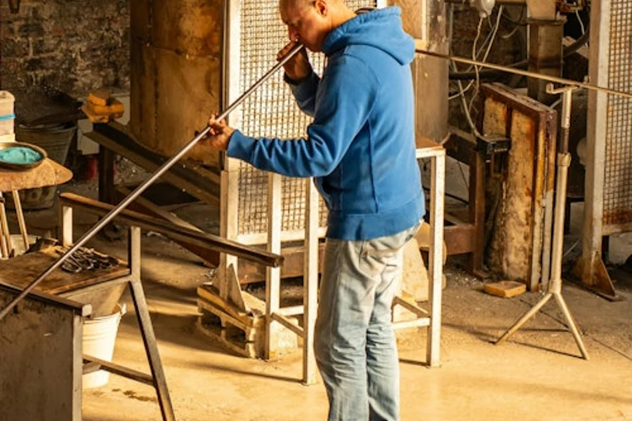 Murano: Glass Blowing Demo + Transfer, at Murano Glass Experiences, Venice