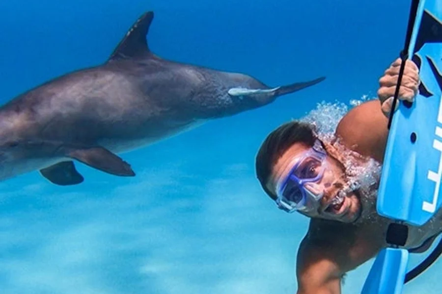 Hurghada: Guided Subwing & Water Ski Adventure + Private Transfer, Hurghada