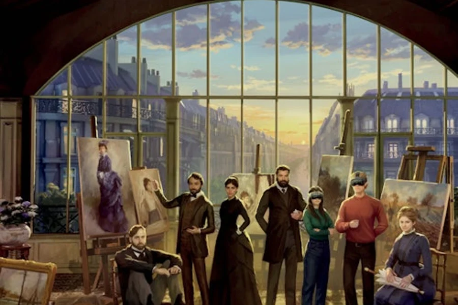 Bordeaux: "An Evening with the Impressionists, Paris 1874" VR Experience, Bordeaux