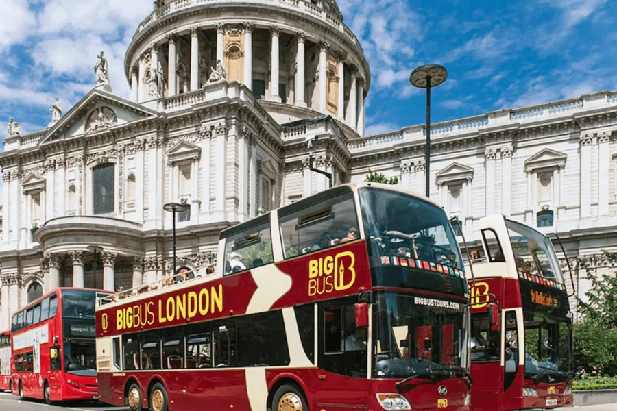 बिग बस: लंदन हॉप-ऑन-हॉप-ऑफ टूर विद टैम्स नदी क्रूज, London