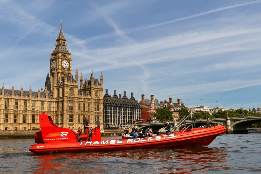 London: Thames Rockets Speedboat Experience, London