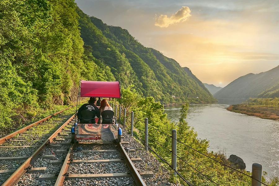 Nami Island Day Tour with Gangchon Rail Bike , Seoul