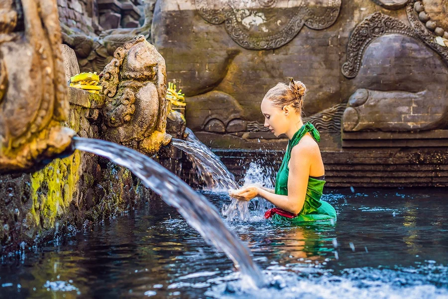 巴厘岛乌布私人游:圣泉寺、梯田与秋千, at This Tour Starts and Ends at Your Hotel, Bali