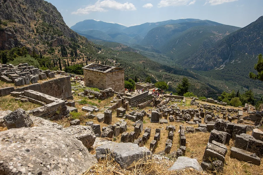من أثينا: رحلة يومية إلى موقع دلفي والمتحف مع تذاكر الدخول, at KeyTours Greece S.A, Athens
