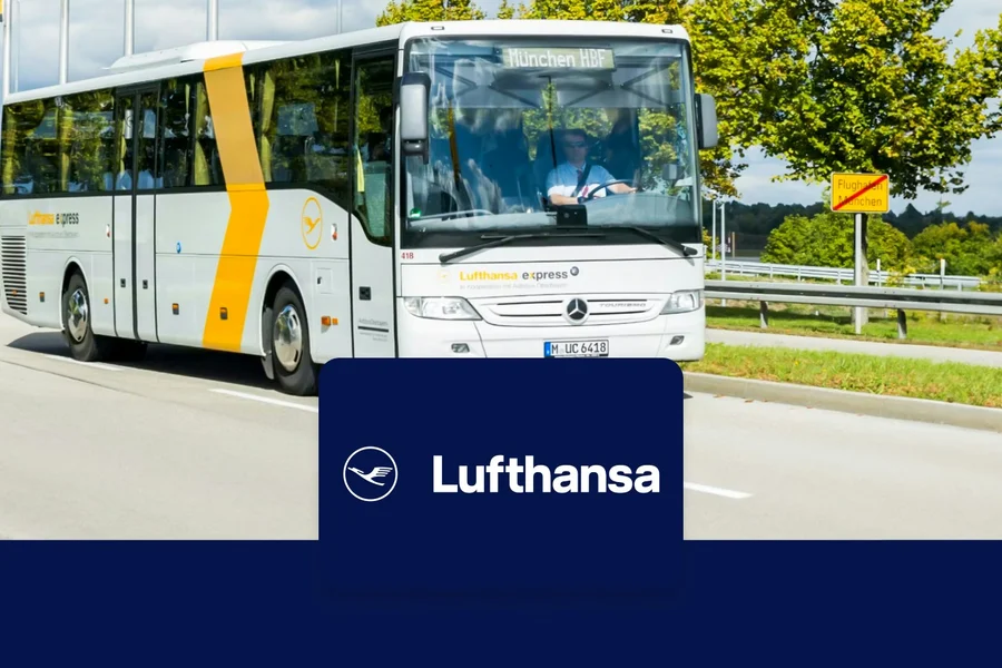 Lufthansa Express Bus One-Way Tickets: Munich Airport to/from Munich City, Munich