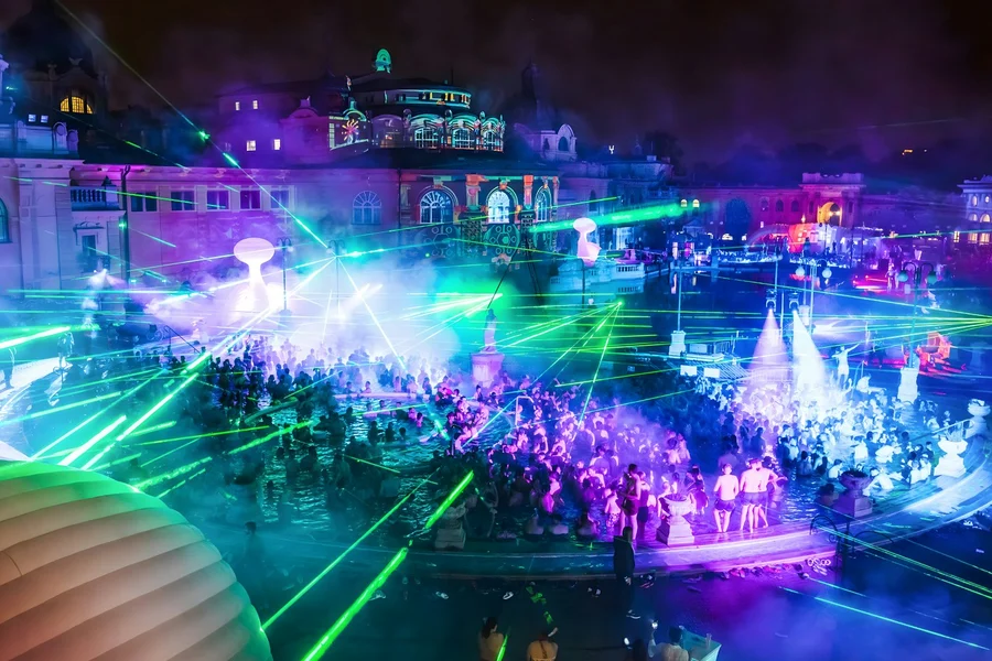 Sparty: Ultimate Late-Night Spa Party in Szechenyi Spa, Budapest