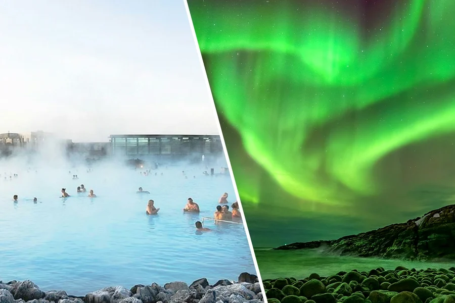 Reykjavik: Blue Lagoon Admission Tickets + Northern Lights Tour, Reykjavik