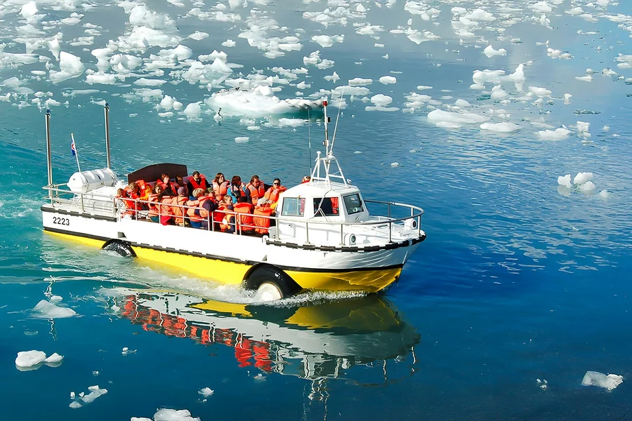 From Reykjavik: Jokulsarlon Glacier Lagoon Boat Ride & Diamond Beach Tour, Reykjavik