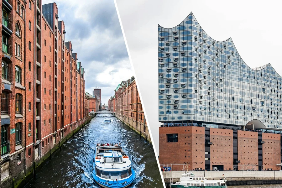 Combo: Hamburg Harbor Cruise + Elbphilharmonie German Guided Tour Tickets, Hamburg